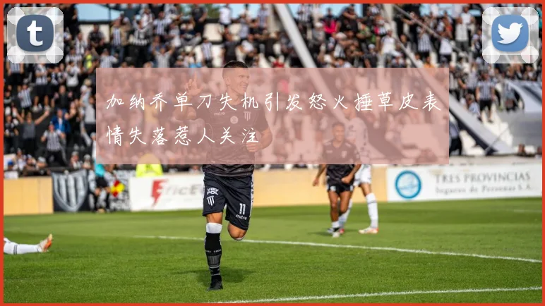 加纳乔单刀失机引发怒火捶草皮表情失落惹人关注